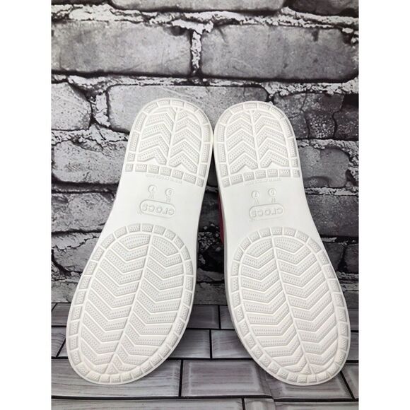 Crocs Dual Comfort Pink Rubber Casual Flip Flops Sandals Women Sz 7M US/38EU - Picture 14 of 16